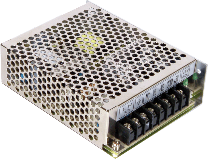 Thumbnail - MW RT-65D - Schaltnetzteil, geschlossen, 65 W, 5/24/12 V, 4/1,5/1 A