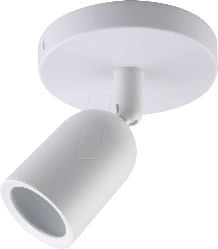 OPT 2021 - Deckenleuchte, GU10, rund, schwenkbar, weiß