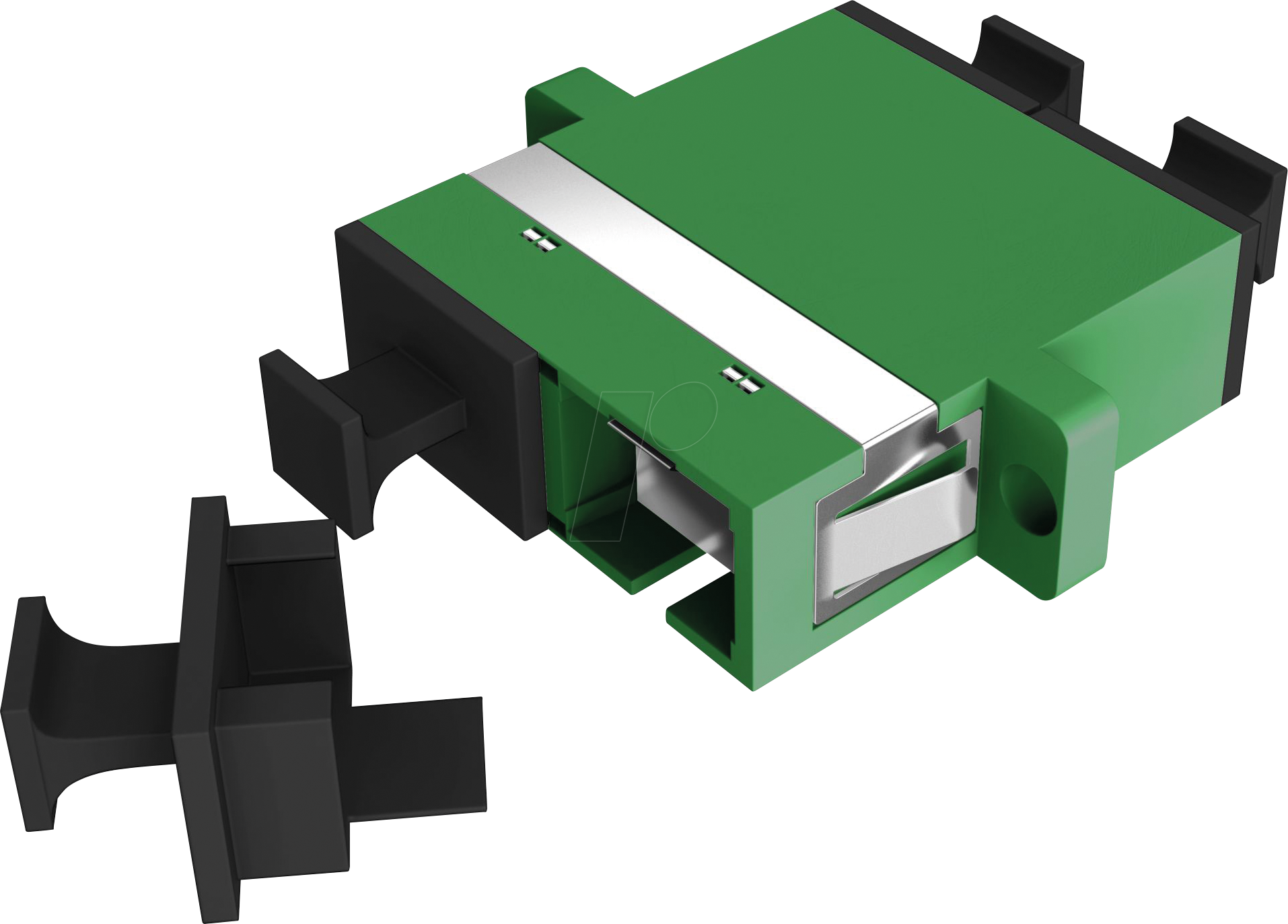 EFB 53316.36 - LWL Kupplung, SC/APC Duplex, OS2, grün
