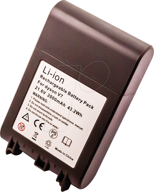 AKKU 31092 - Ersatzakku, DYSON V7, Li-Ion, 2000 mAh