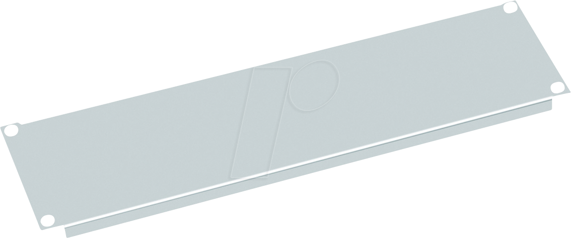 Thumbnail - VALUE 26990297 - 19''-Blindplatte 3 HE, grau