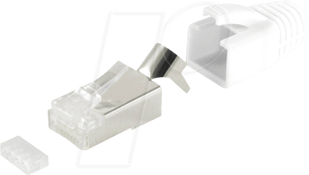 SHVP 72067-10W - Stecker SET Kabel bis AWG 23, weiß, 10 Stk.