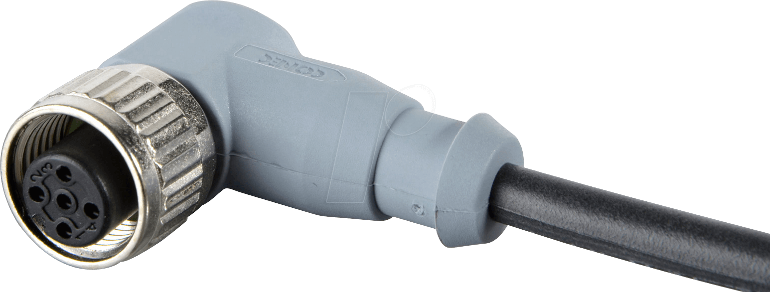 SAL12 RKW42 - SAL M12x1, 4-pol, 2 m, Kabelkupplung, gewinkelt