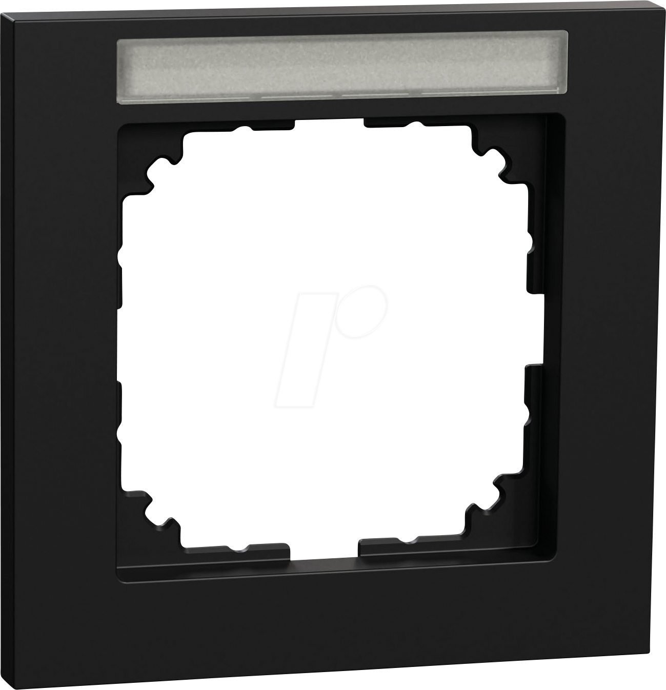ME MEG4011-3603 - M-PURE Rahmen 1-fach Recyceld Plastic schwarz