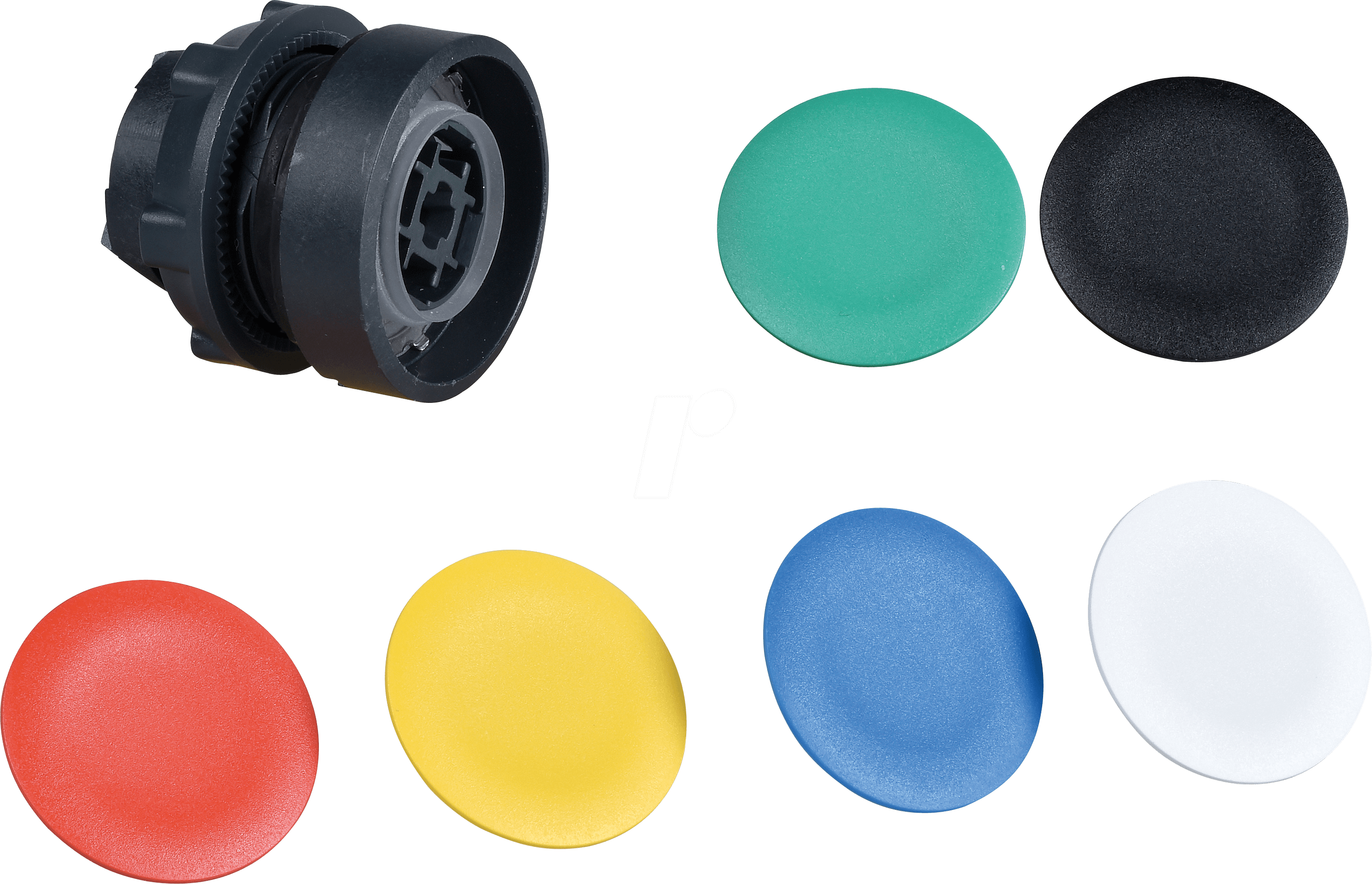 ZB5AA9 - Frontelement für Leuchtdrucktaster XB5, ohne Rastung