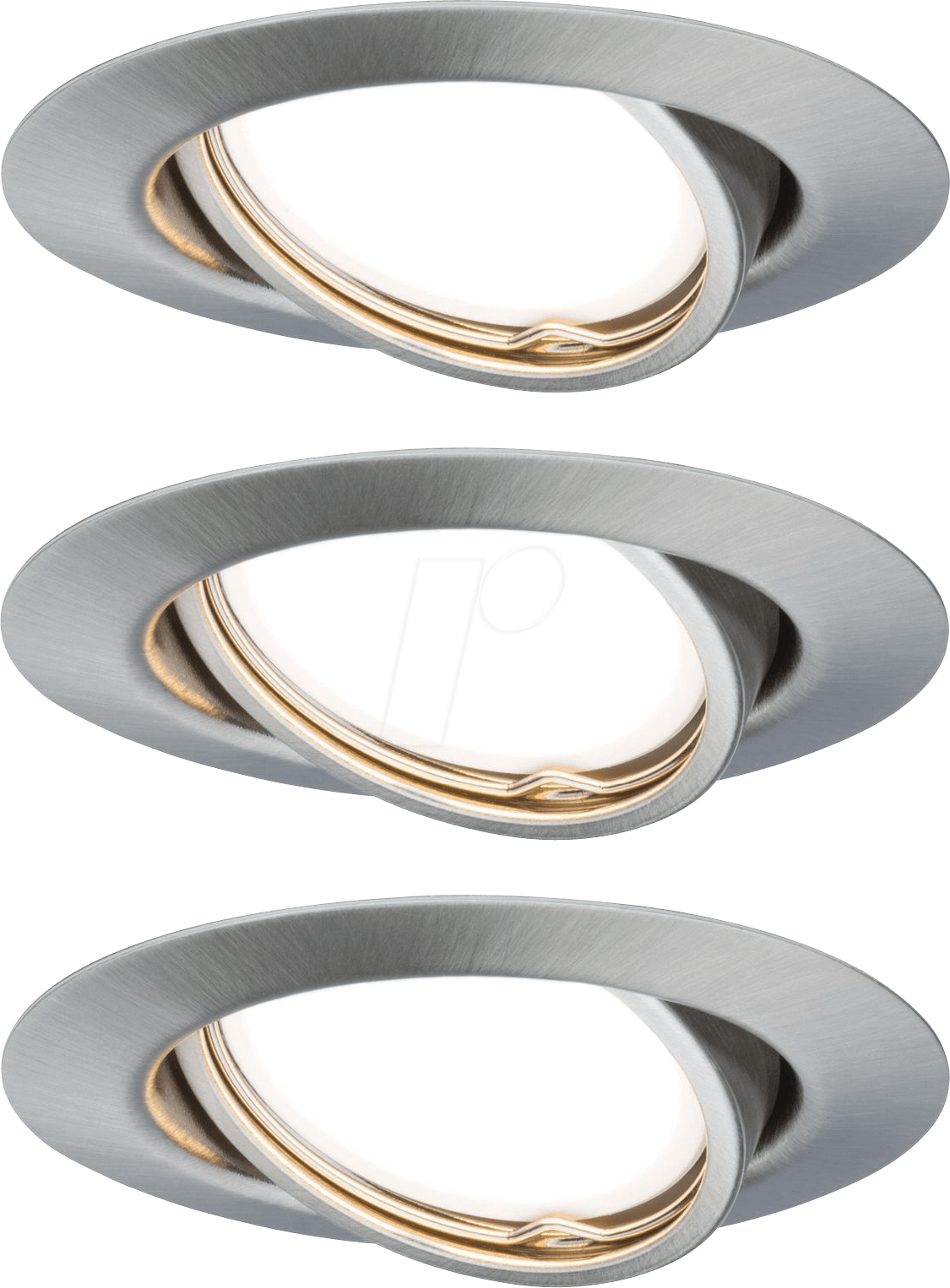 PLM 93425 - Einbauleuchte LED Base 3 x 5 W, 3000 K, eisen