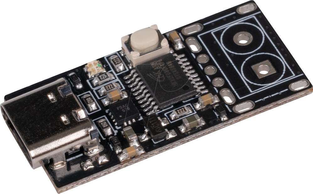 DEBO USB-PD 3 - Entwicklerboards - USB-PD Trigger-Modul, USB-C auf Lötpads