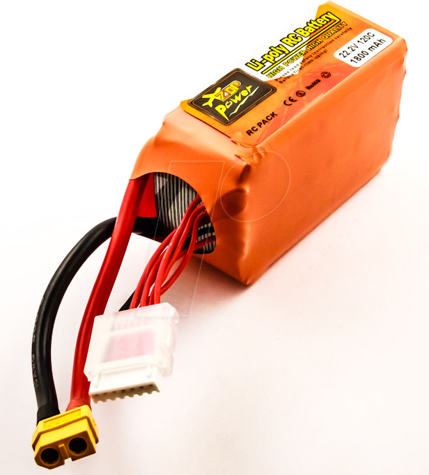 AKKU 31279 - Ersatzakku, Drohnen-Universalakku, Li-Po, 1800 mAh