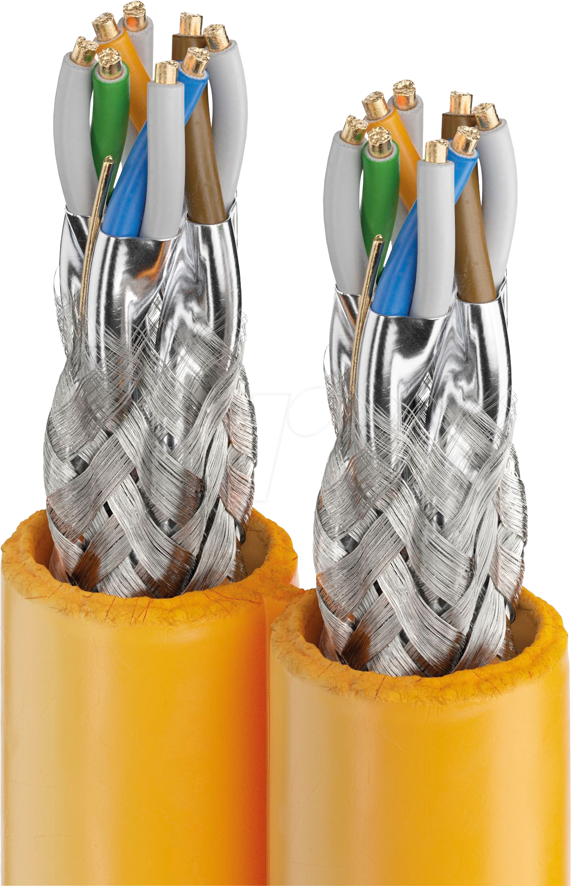 PURE IQC7DXI500 - Cat.7 Verlegekabel, S/FTP, duplex, 50 m