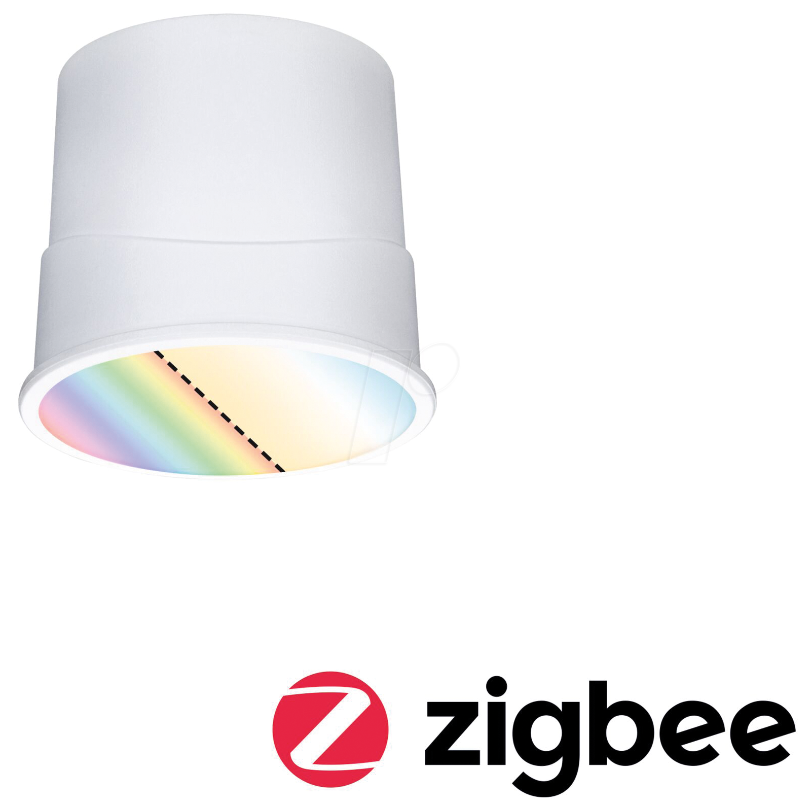 PLM 92470 - Einbauleuchte Base Coin, 4,9 W, 420 lm, RGBW, Zigbee, dimmbar