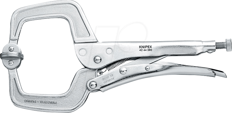 KN 42 44 280 - Schweiß-Gripzange mit beweglichen Backen, 280 mm