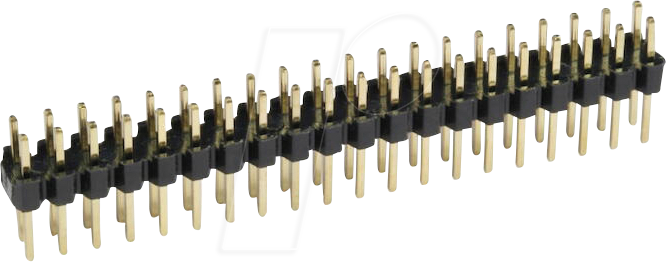 ECON SL40G2R2 - Stiftleiste 2 x 40 polig gerade Rastermaß 2,0 mm