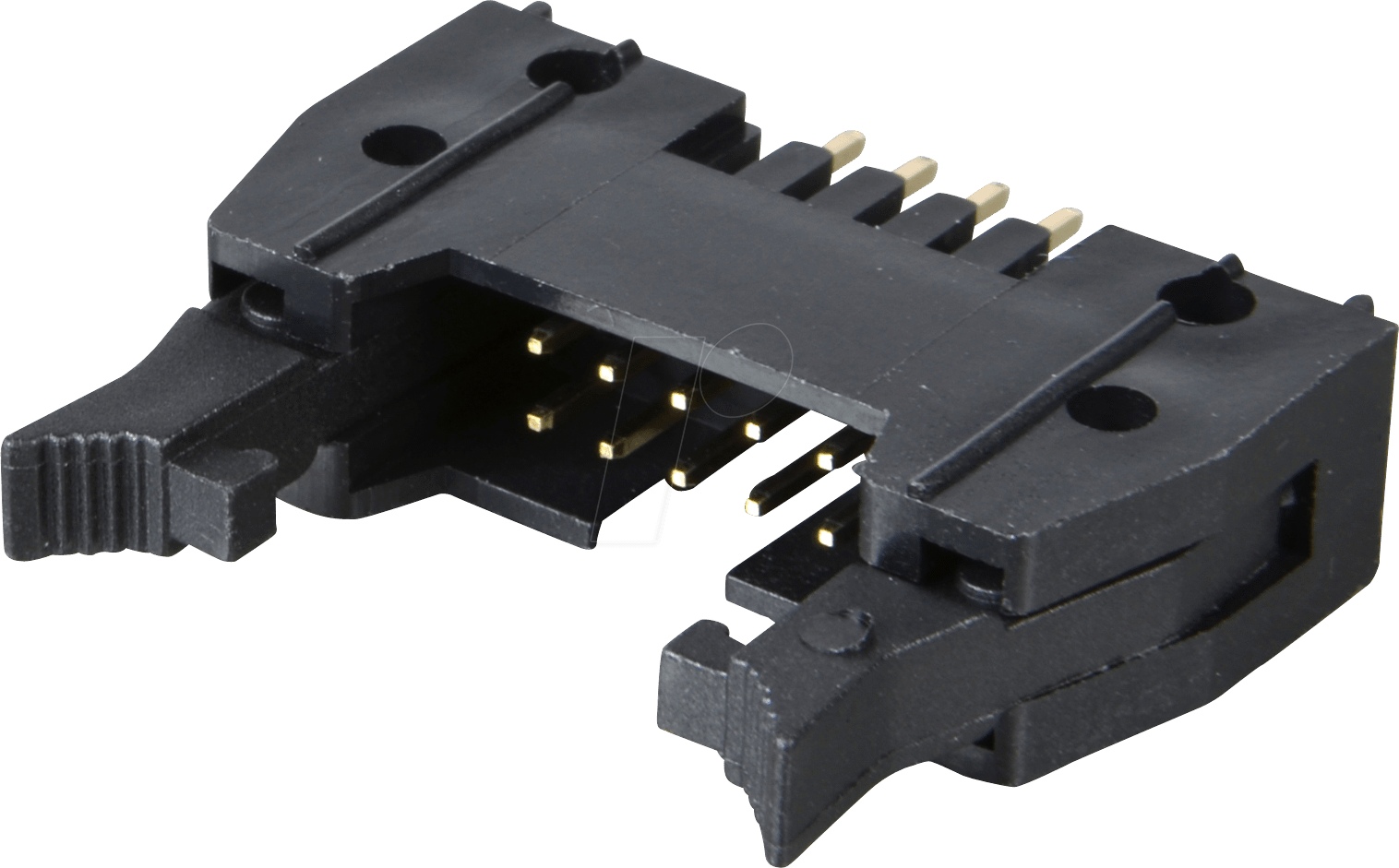 Thumbnail - PSL 10 - Pfostenstecker, 10-polig, mit Verrieglung, gerade