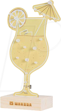 WSXL105 - Lötbausatz XL Cocktail, Lichteffekte,programmbierbar