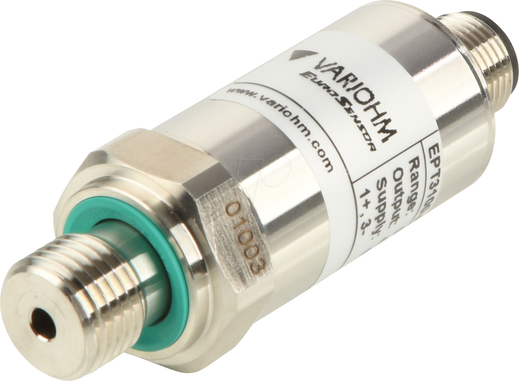 EPT3100-A-10000 - Drucksensor, relativ, Edelstahl, IP66, M12, 100 bar, 4-20mA