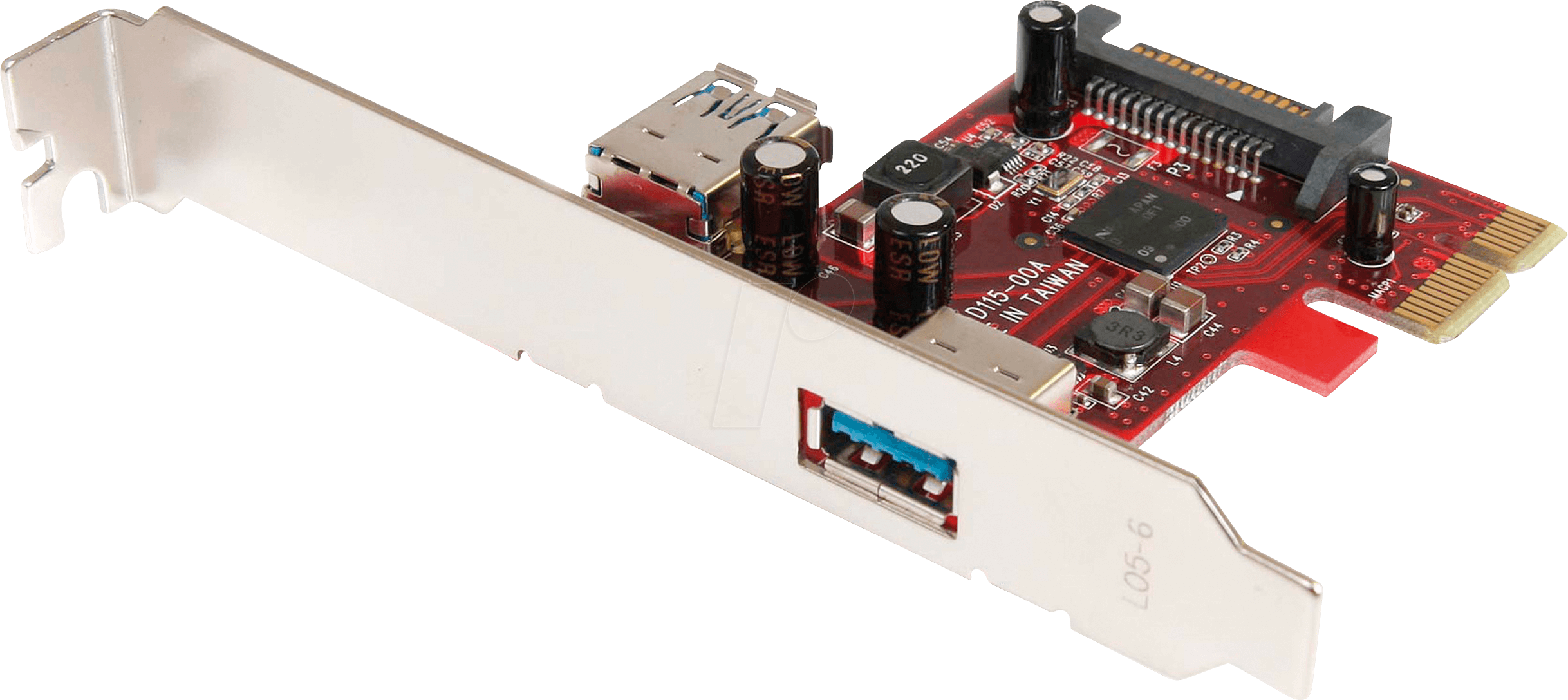 ST PEXUSB3S11 - PCIe Karte, 1 intern 1 extern Port USB 3.0, optional Low Profile