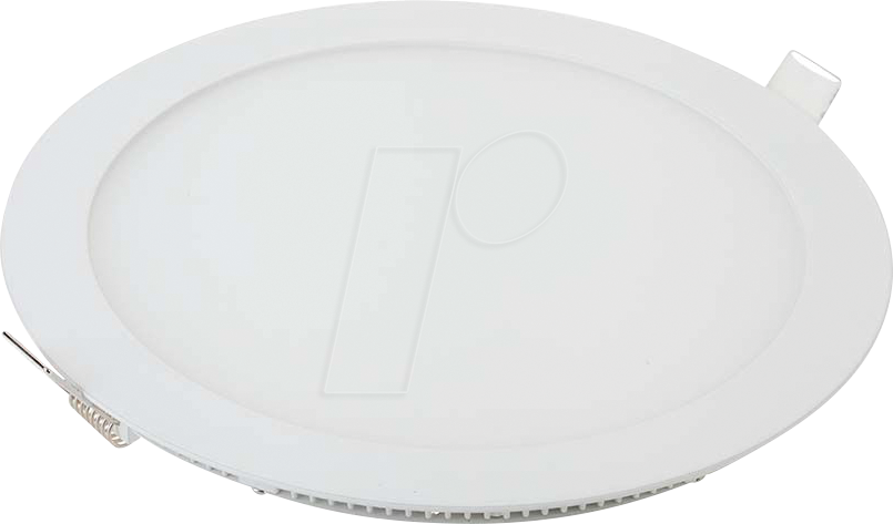 VT-214854 - LED-Einbauleuchte, 6 W, 490 lm, 2700 K, weiß, rund