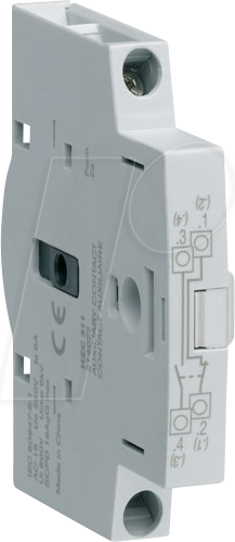 HAGER HZC311 - Hilfskontakt 1 Schließer + 1 Öffner