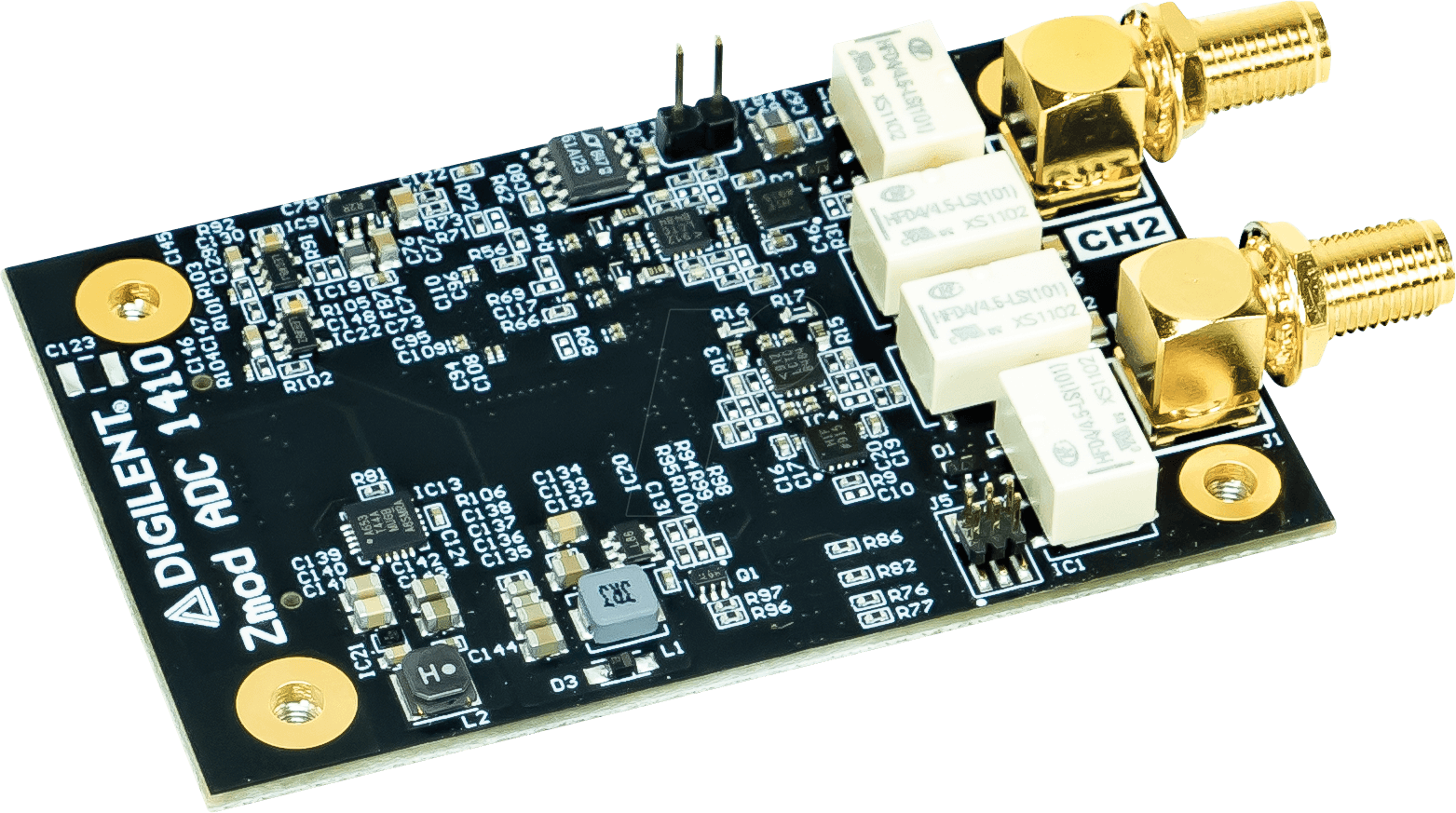 DIGIL 410-396 - Zmod ADC 1410: SYZYGY 2-Kanal 14-bit A/D-Wandlermodul