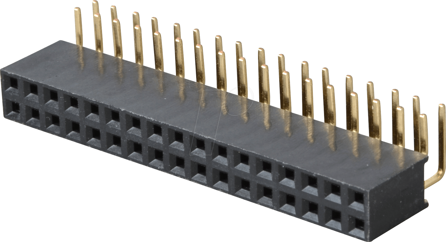 MPE 095-2-034 - Buchsenleisten 2,54 mm, 2X17, gewinkelt