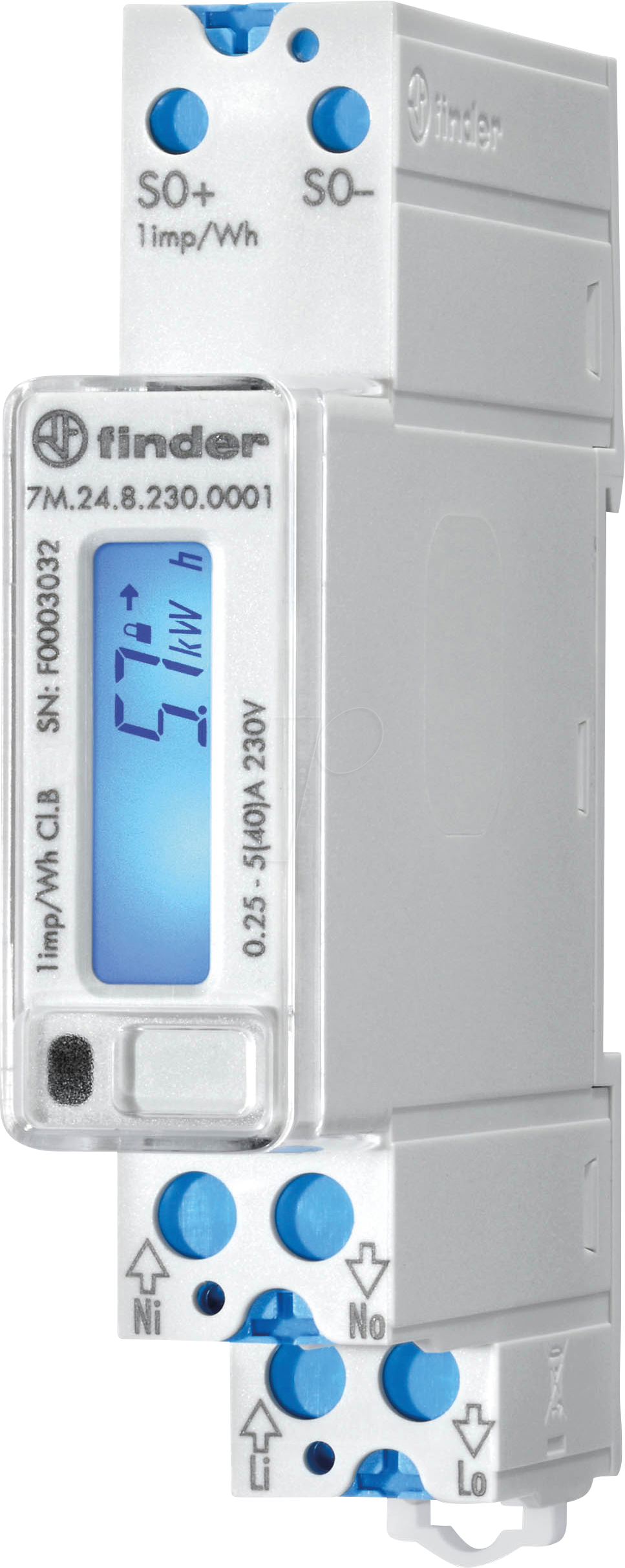 FIN 7M.24 0001 - Energiezähler, LCD, ohne MID