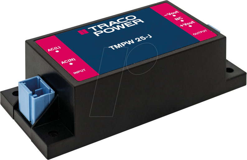 Thumbnail - TMPW 25-124-J - AC/DC-Wandler TMPW, 25 W, 85-305 VAC/24,0 VDC, Chassis-Gehäuse