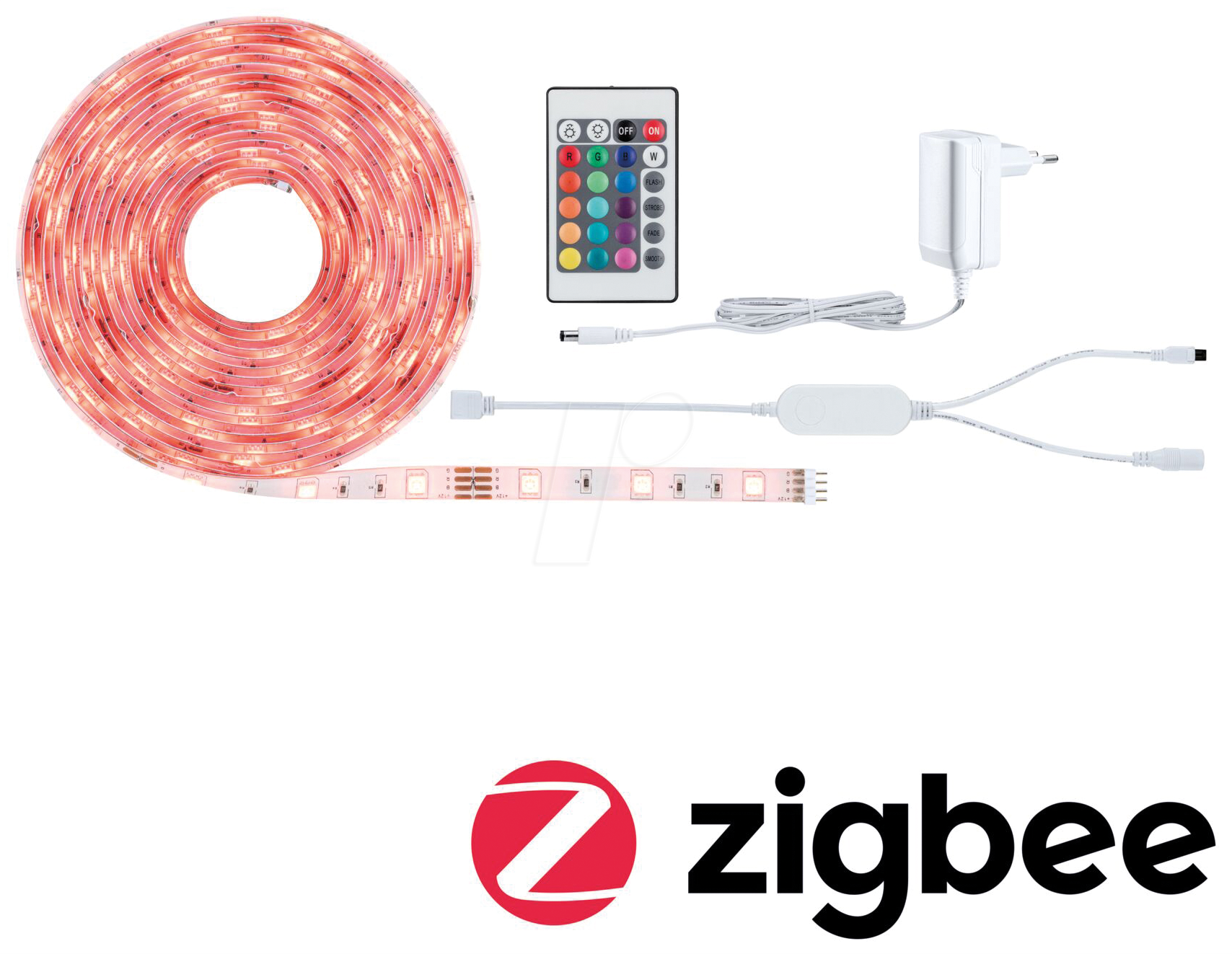PLM 70534 - LED-Streifen SimpLED, 20 W, 450 lm, RGB, 5000 mm, Zigbee