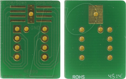 RE 899 - Adap. SO8/SO8w/HSOP8/HTSOP8/SOP8 P=1,27 mm