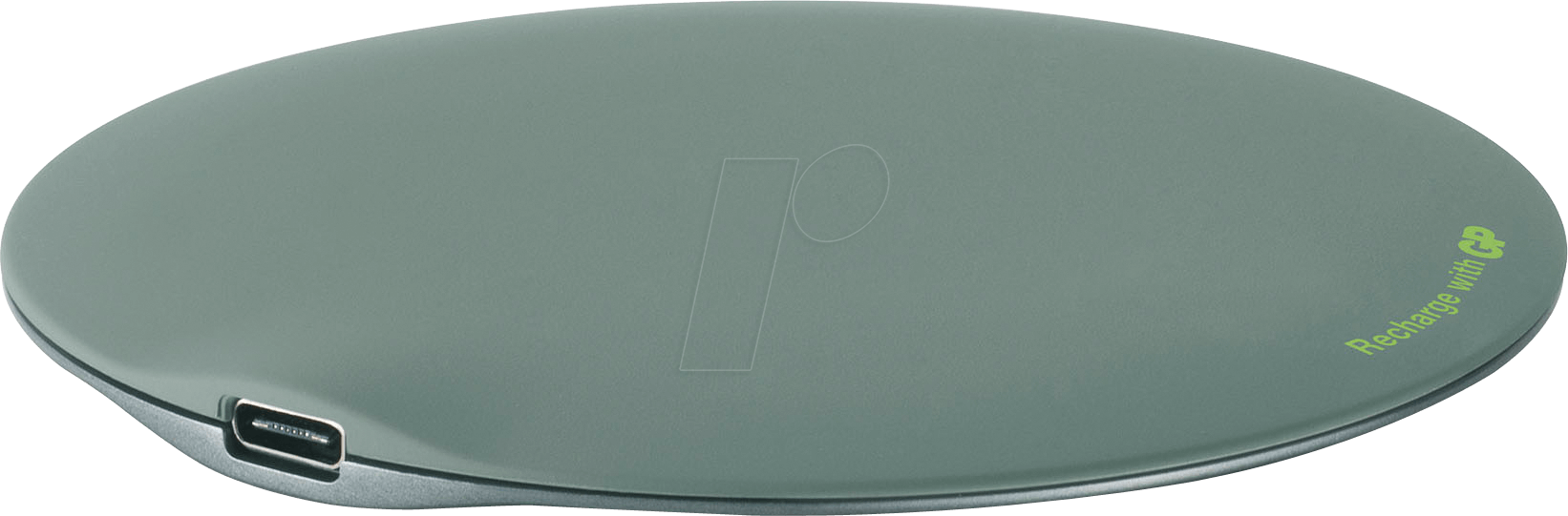 165QP1AGREY - Qi-Ladegerät, 15 W, Induktion, grau