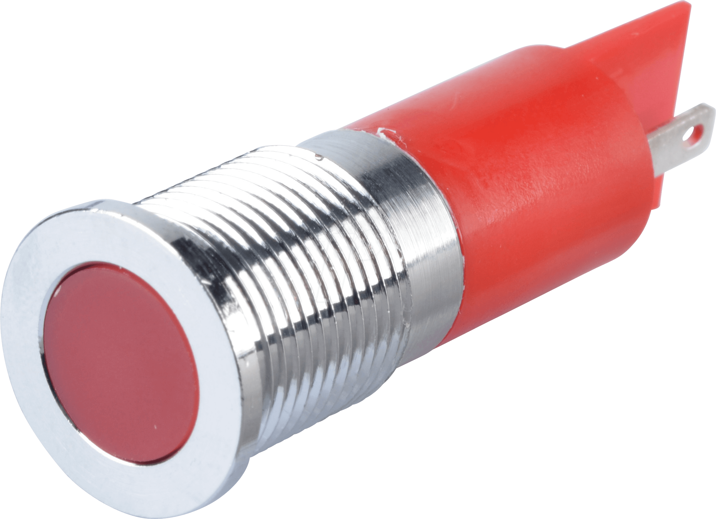 APM Q14F1C R24E - LED-Signalleuchte, rot, 24 V, Ø 14 mm, bündig, FASTON