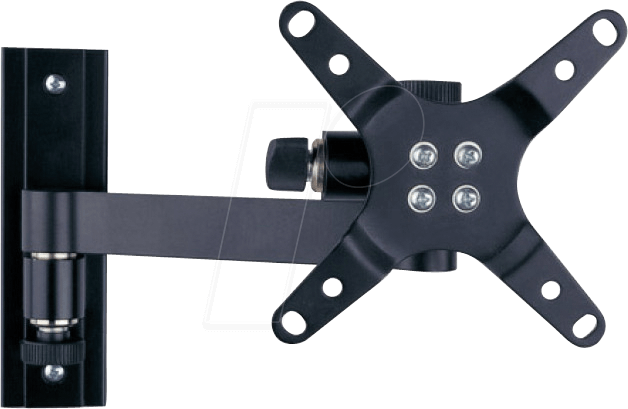 ICA-LCD-105BK - Wandhalter LCD 13” - 30” kurzarm, schwarz