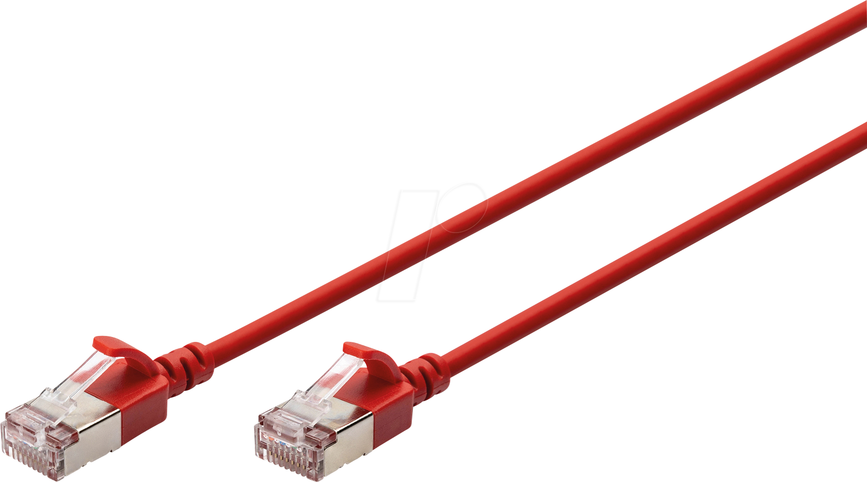 DIGI 1632A020SR - Cat.6a Patchkabel, F/FTP, rot, 2 m