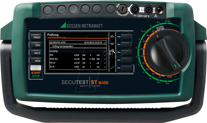 SECUTEST ST BASE - Prüfgerät SECUTEST ST BASE, VDE 0701-0702