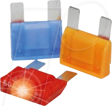 HANSOR 340635 - KFZ-Sicherung, Maxi, 32 V, 40 A, LED, orange