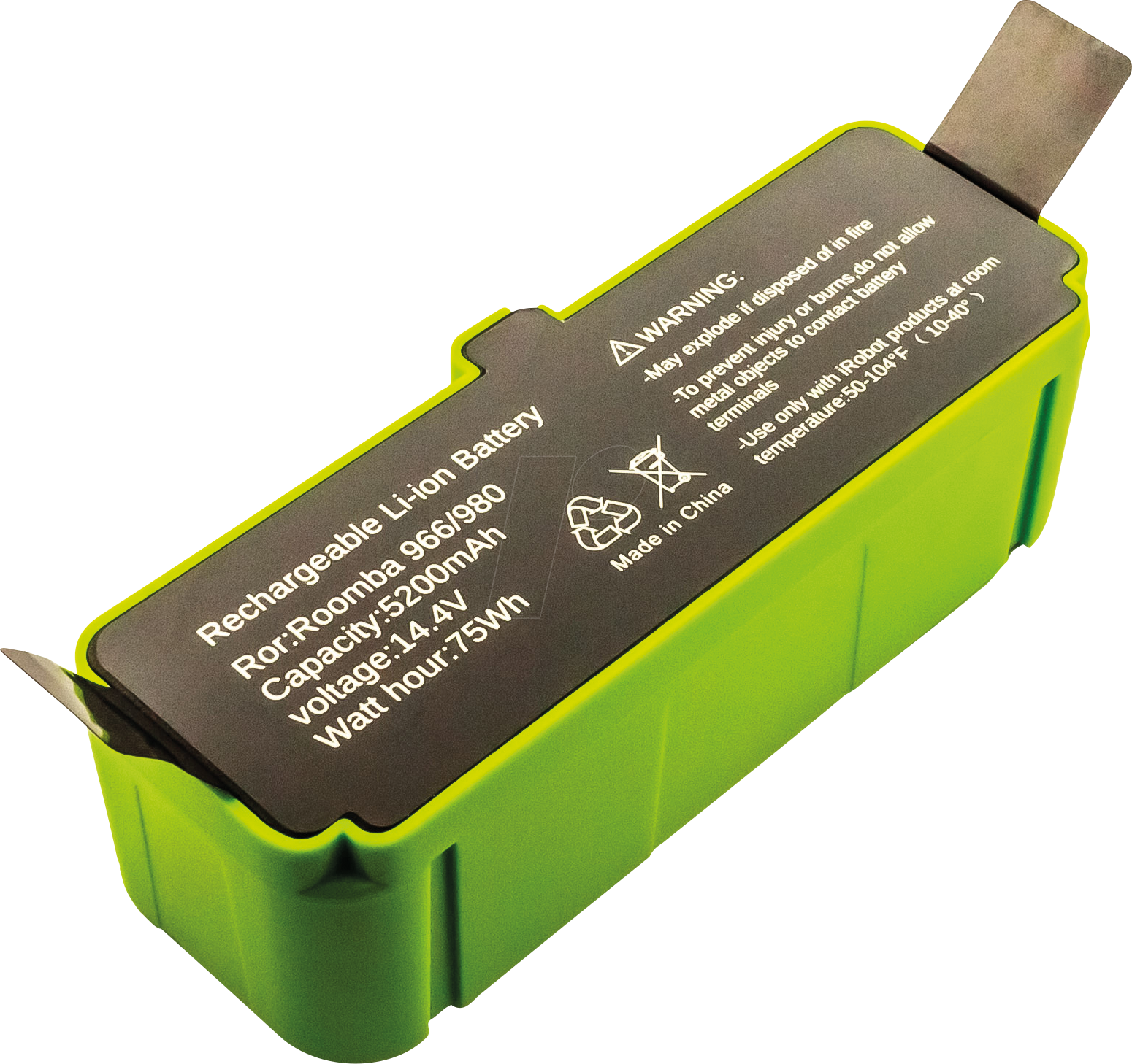 AKKU 30993 - Ersatzakku, IROBOT Roomba 614, Li-Ion, 5200 mAh