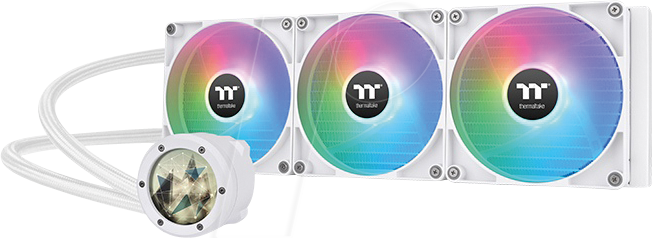 TT 40399 - Thermaltake TH420 V2 Ultra ARGB Snow Sync AIO Wasserkühlung