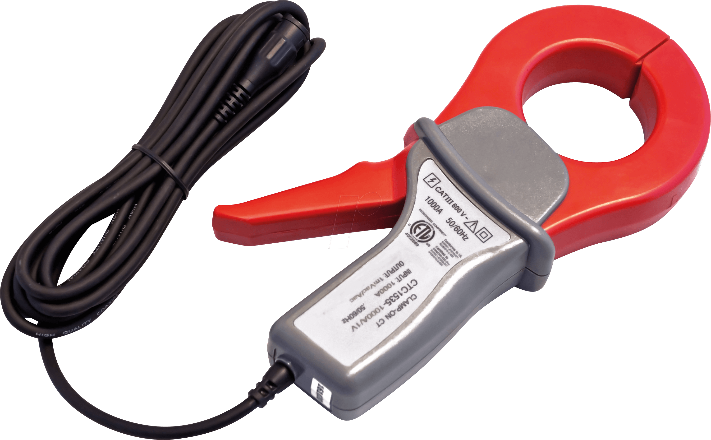 PEAKTECH 4145-10 - Stromzangenadapter, BNC, 1000 A