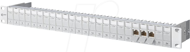 Thumbnail - BTR 130920-E - Patchpanel, 19”, 24-Port, Cat.6a, 1 HE