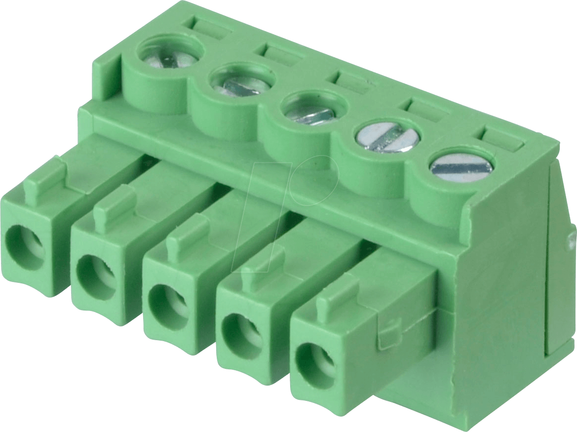CTB922HE-5 - Steckbare Schraubklemme - 5-pol, RM 3,81 mm, 0°