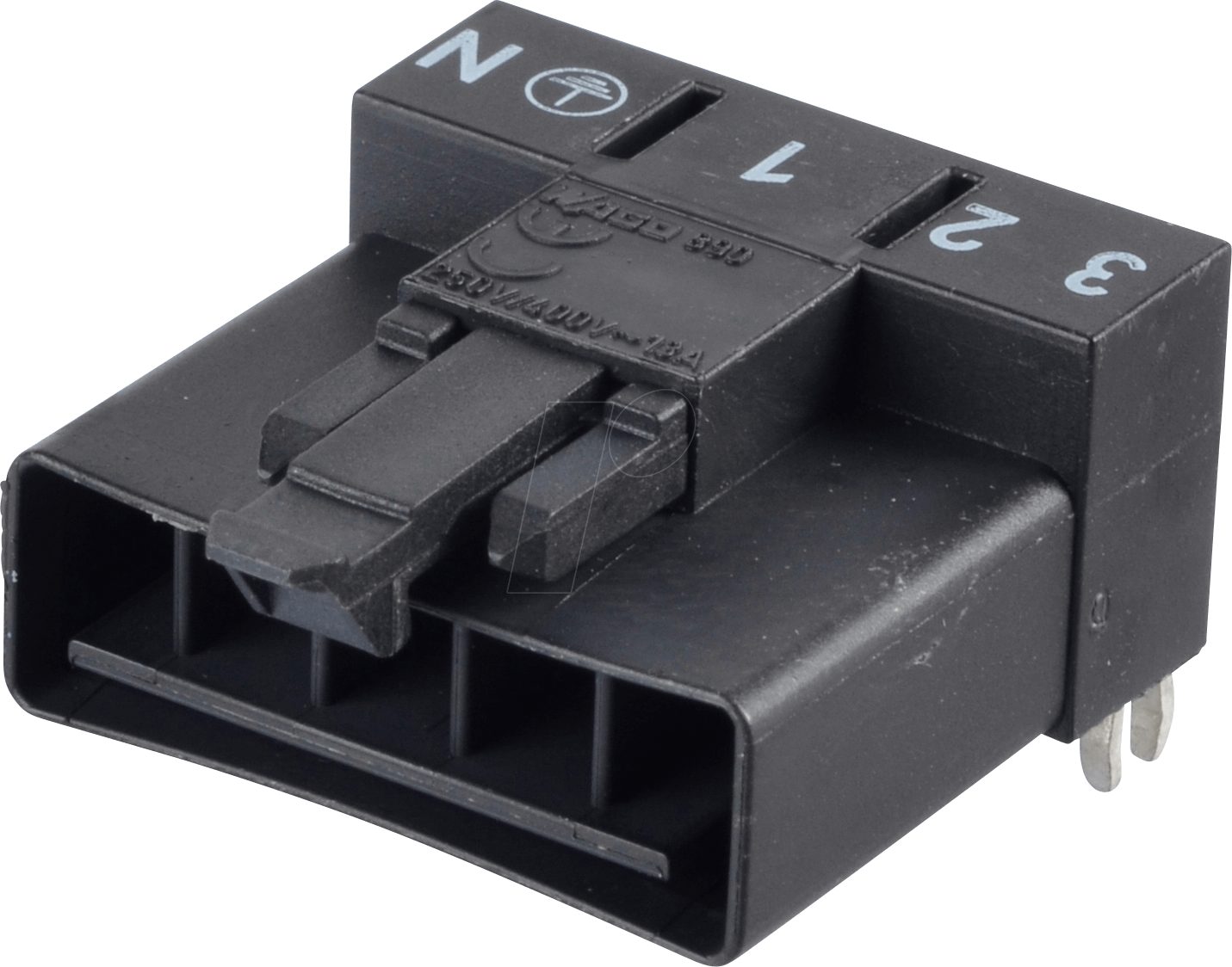 WAGO 890-815-011 - Mini PCB Stecker, für Leiterplatten, 5-pol, gew.