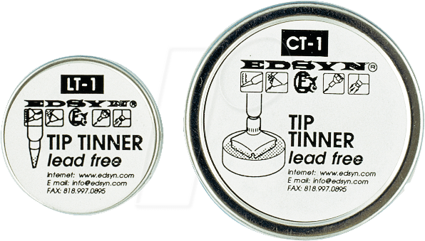 EDSYN CT 1 - Lötspitzenreiniger und Verzinner, CT-1, Pulver, bleifrei, 42,5 g