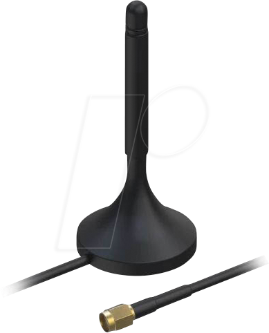TEL PR1KRT25 - Magnetfuß Antenne, Bluetooth, SMA