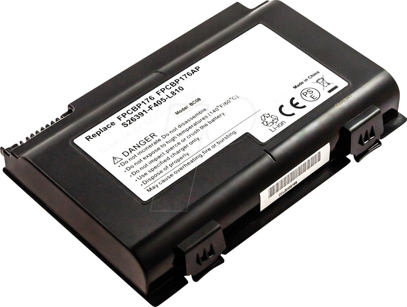 AKKU 53713 - Notebook-Akku für Fujitsu, Li-Ion, 5200 mAh