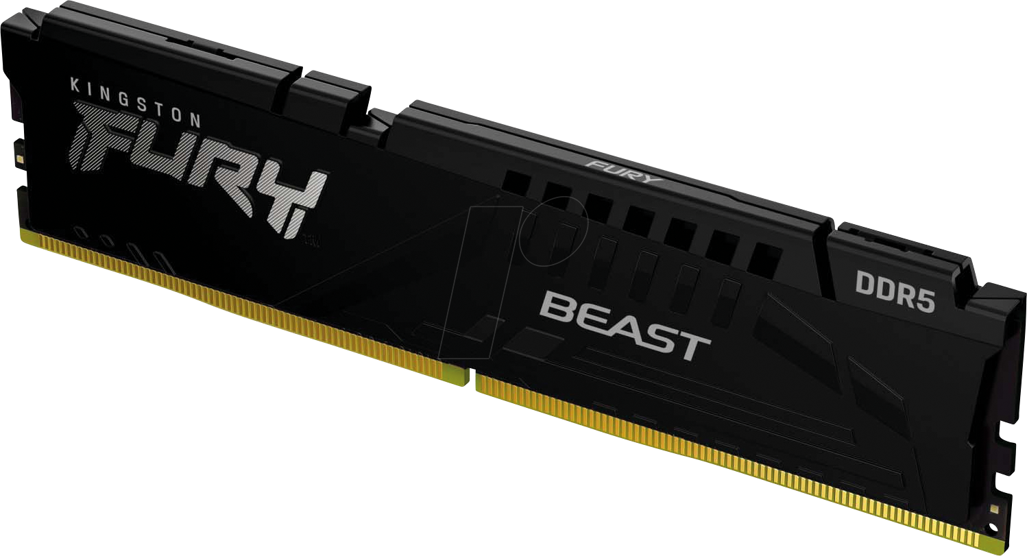 50KI0860-1040FBX - 8 GB DDR5 6000 CL40 Kingston FURY Beast Black XMP