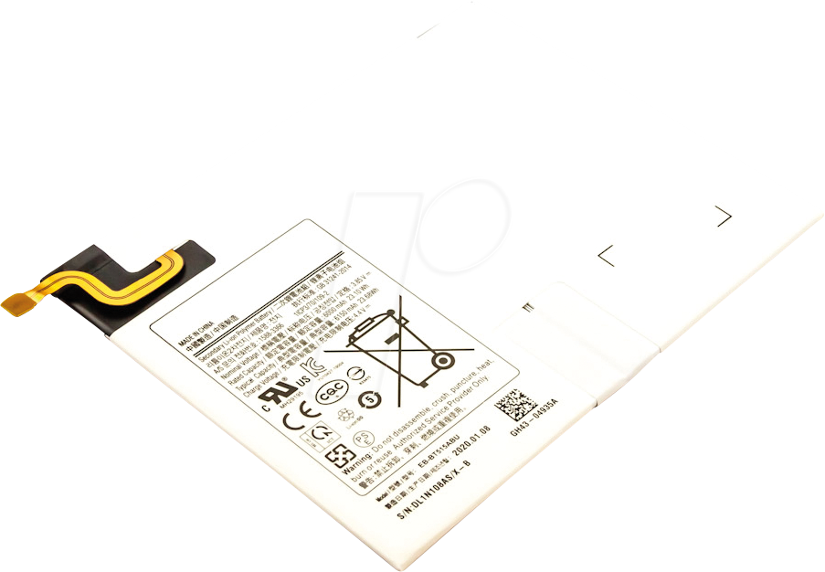 Thumbnail - AKKU 31227 - Tablet-Akku für Samsung-Geräte, Li-Po, 6150 mAh