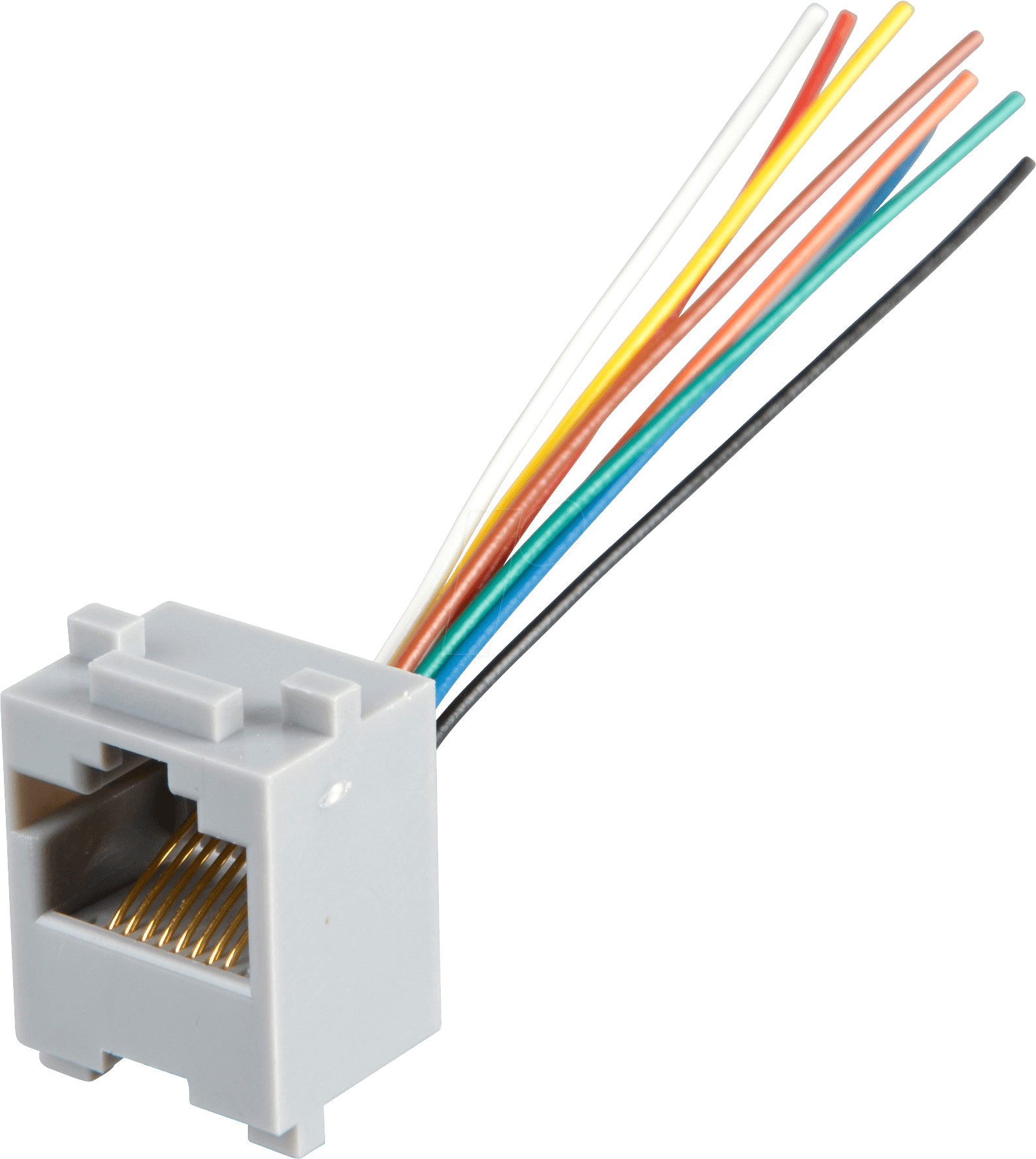 MEB 8-8 - Modular Einbaubuchse 8-8, mit Anschlusskabel