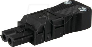 AC 164 BUF/ 2 SW - Steckverbinder AC 164, Buchse