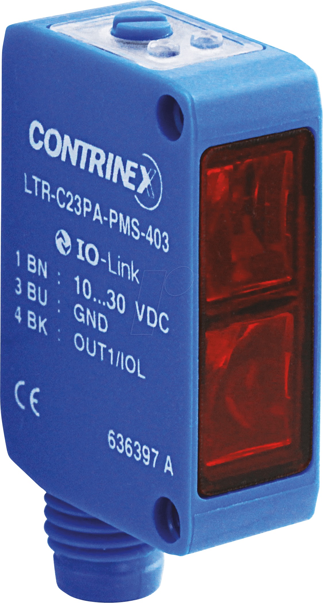 LTR C23PA PMS603 - Lichttaster, 3 - 1500 mm, PNP, Hell-An/IO-Link, Dunkel-An