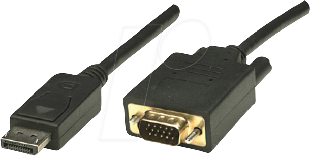 ICOC-DSP-V-030 - Kabel, DP-Stecker > VGA-Stecker, 1080p, 3,0 m