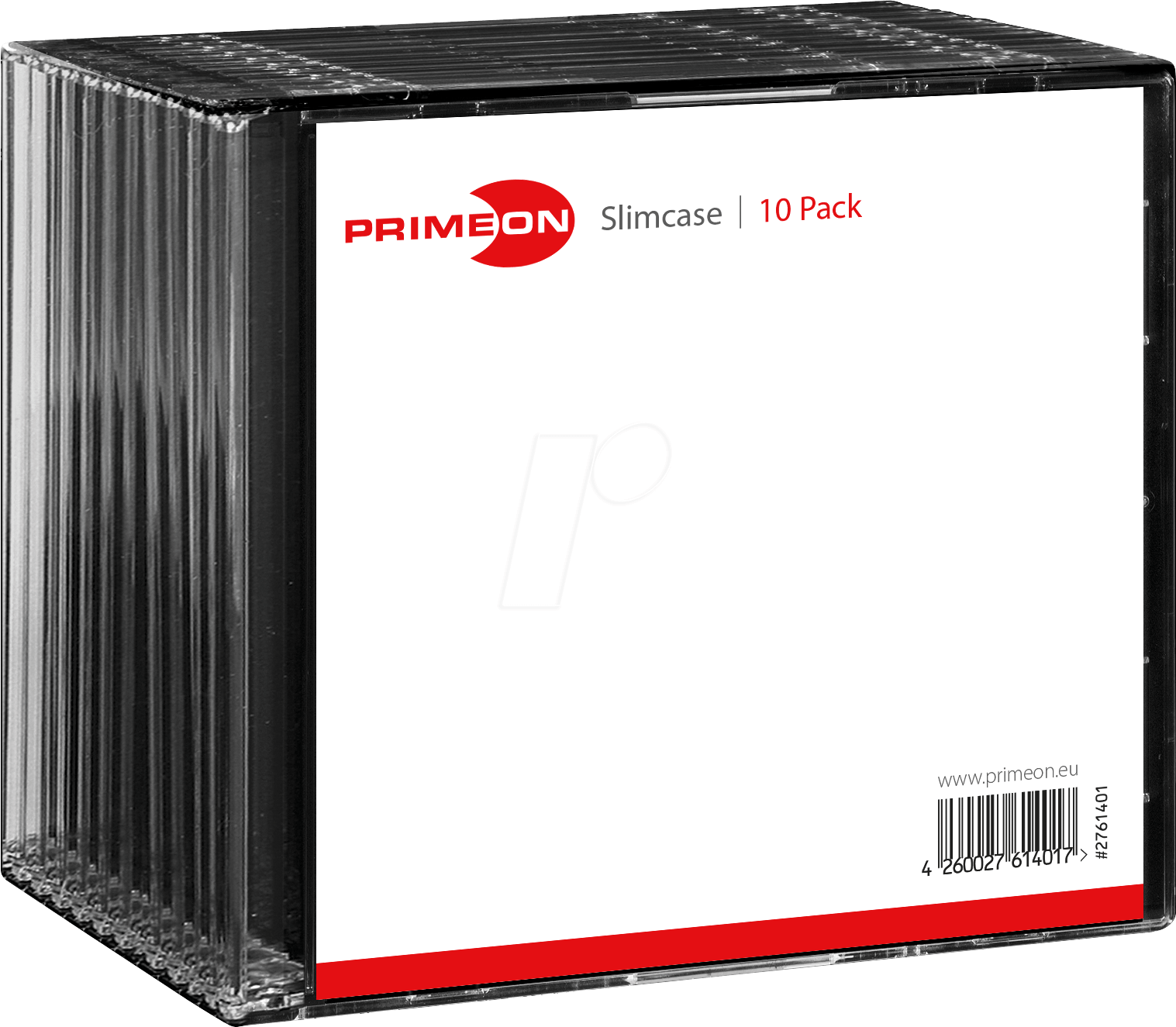 PRIM 2761401 - Slimcase Box für 1 Disc (10-Pack)